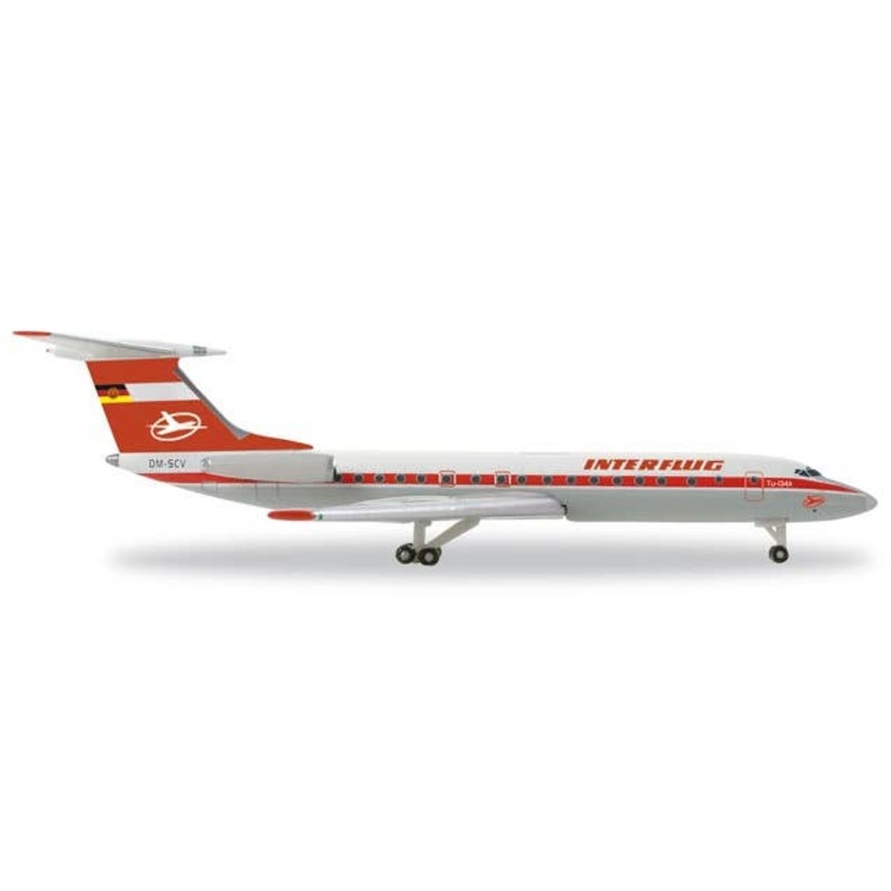 1/500 TU-134A interflug aviation DM-SCV