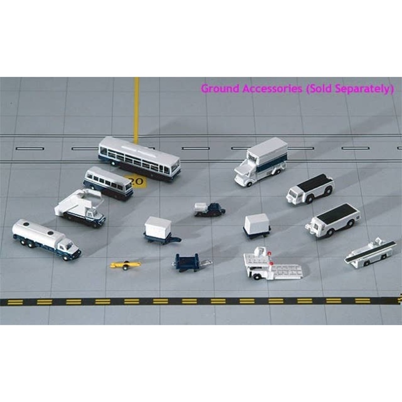1/400 Airport Accessories Airport Vehicle B (14pcs)