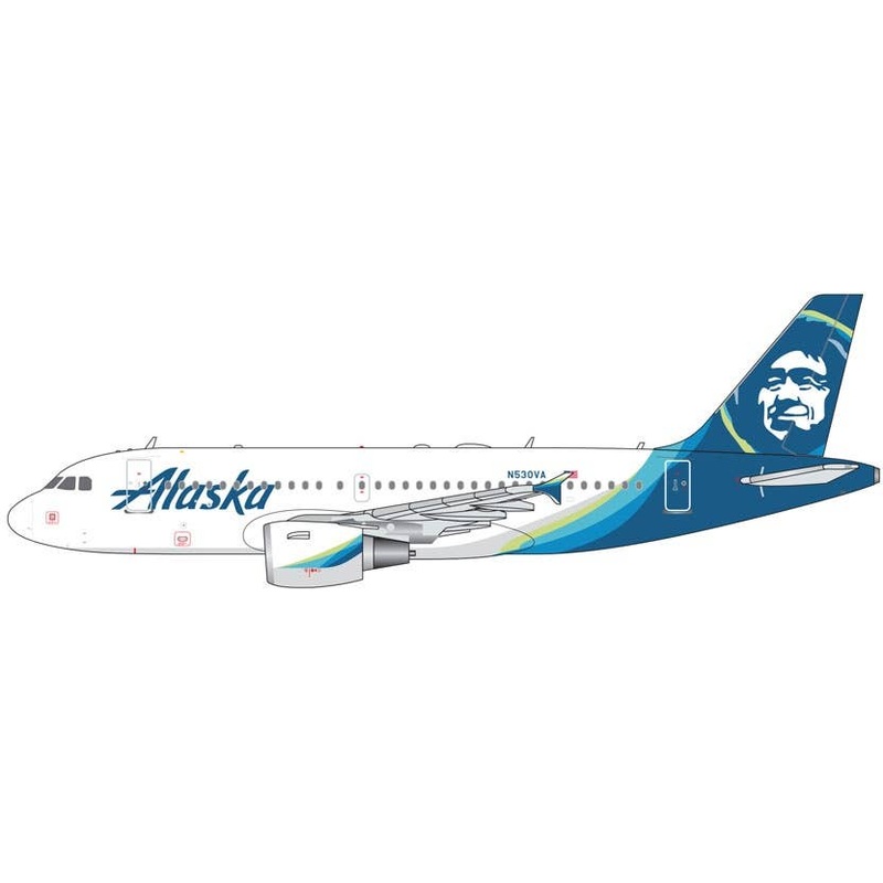 1/400 Alaska Airlines A319 N530VA