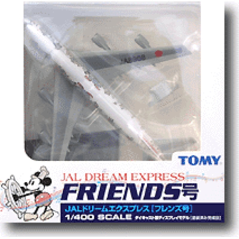 1/400 JAL Disney Jet Friends Die-Cast