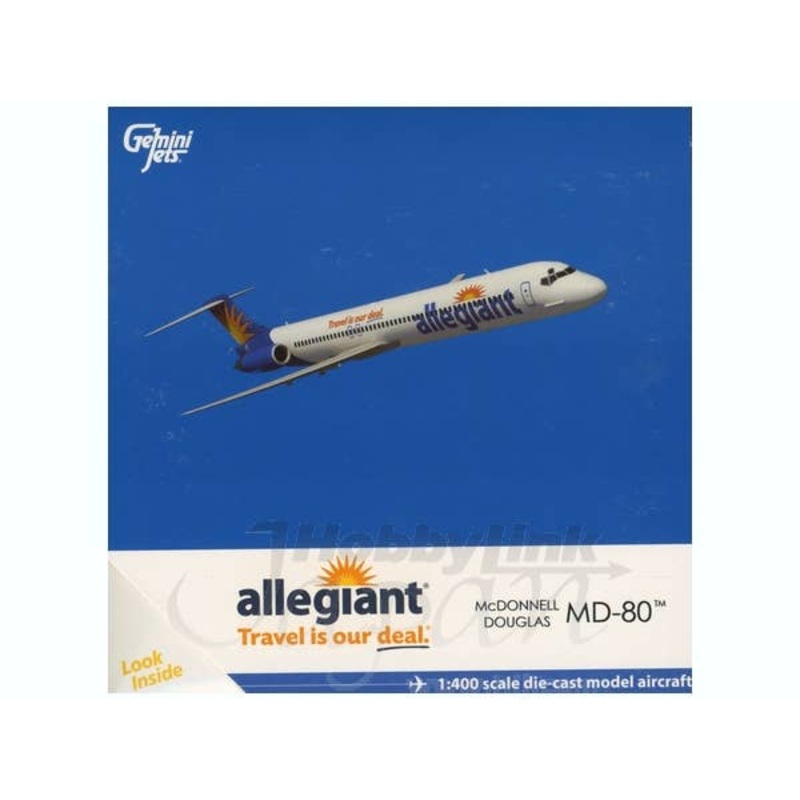 1/400 MD-80 Allegiant Air N876GA