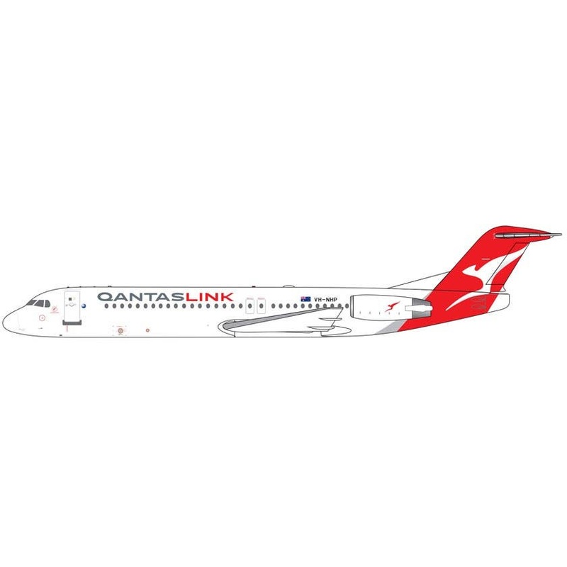 1/400 QantasLink New Colors Fokker F100 VH-NHP