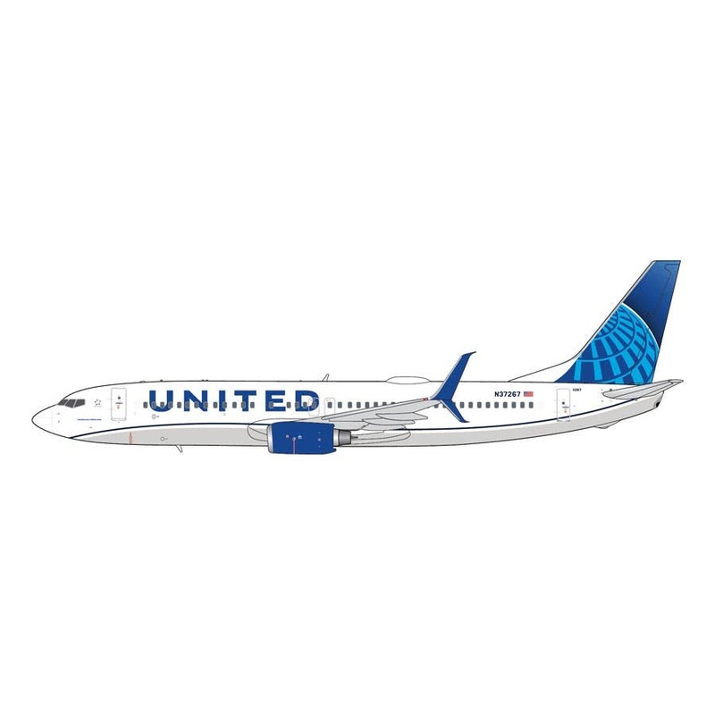 1/400 United Airlines 737-800S N37267