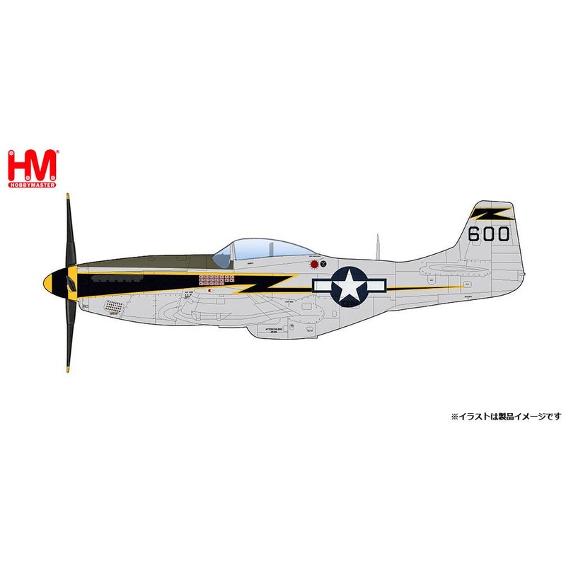 1/48 P-51D Mustang Lieutenant Colonel Edward McComas machine