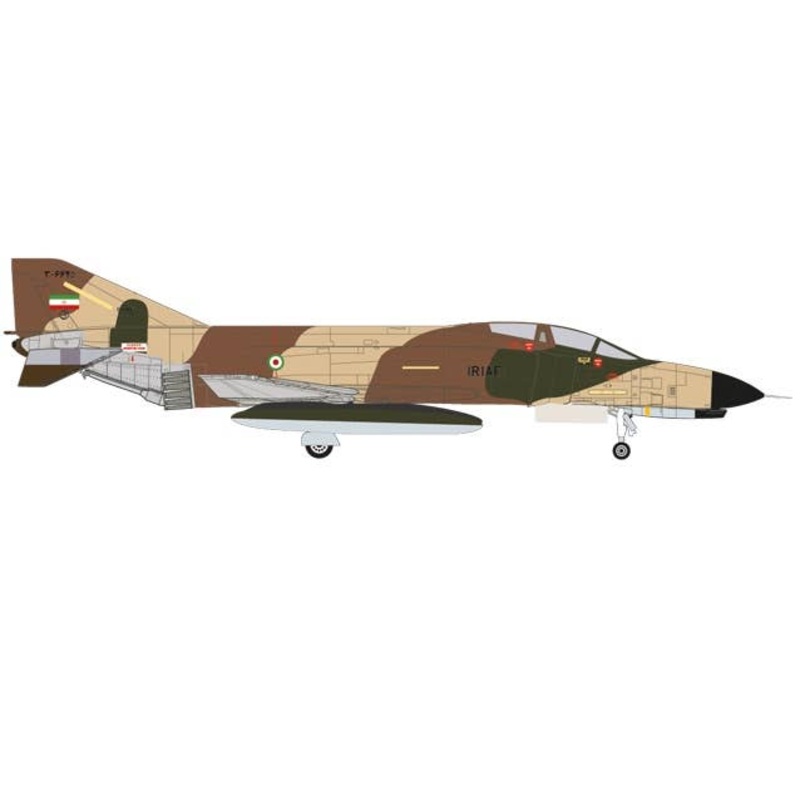 1/200 IRIAF (Islamic Republic of Iran AF) McDonnell Douglas F-4E Phantom II - 61st TFW, 6th Tactical Air Base, Bushehr - 3 -6645
