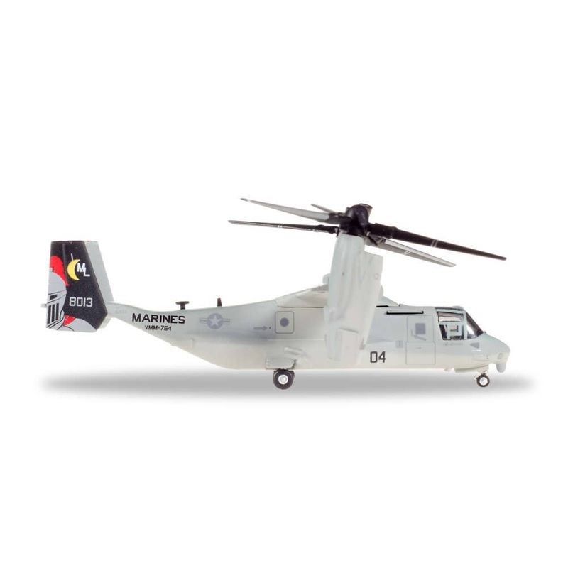 1/200 MV-22 Osprey USMC VMM-764 Moonlight