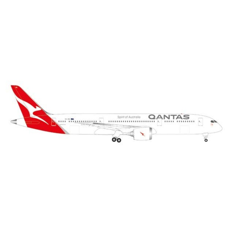 1/200 Qantas Boeing 787-9 Dreamliner - New Colors VH-ZNA