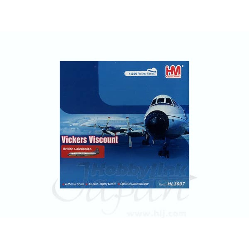 1/200 Vickers Viscount British Caledonian Airlines