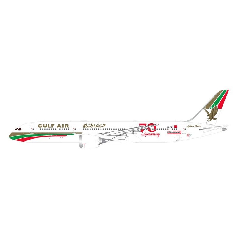 1/400 787-9 Gulf Air A9C-FG