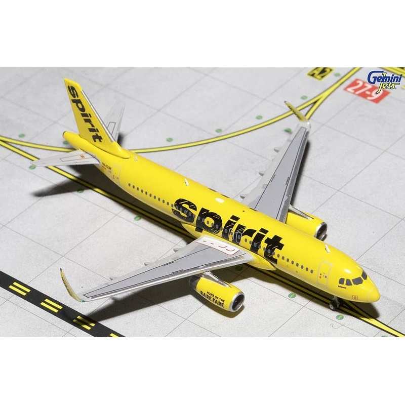 1/400 A320-200 (S) Spirit Airlines (Yellow Livery) N642NK