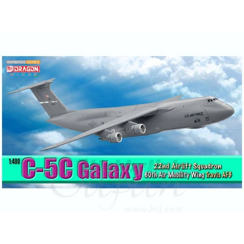 1/400 C-5C Galaxy 22nd Airlift Squadoron 60th Air Mobillty Wing Travis AFB