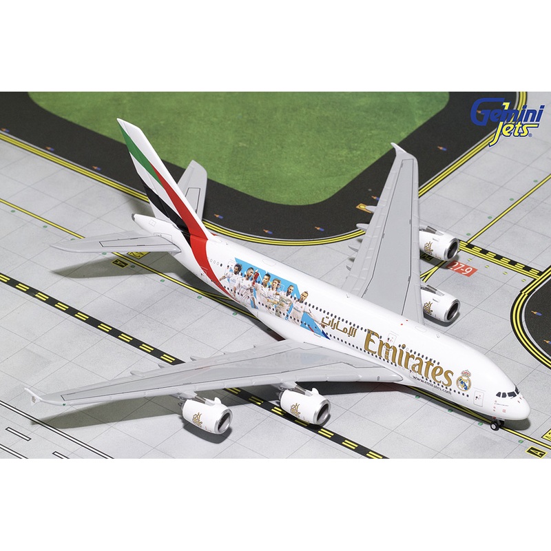 1/400 Emirates Airline Real Madrid A380-800 A6-EUG