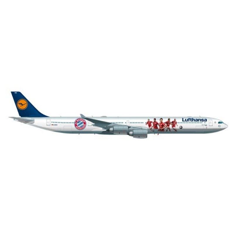 1/200 A340-600 Lufthansa FC Bayern Tour USA 2016