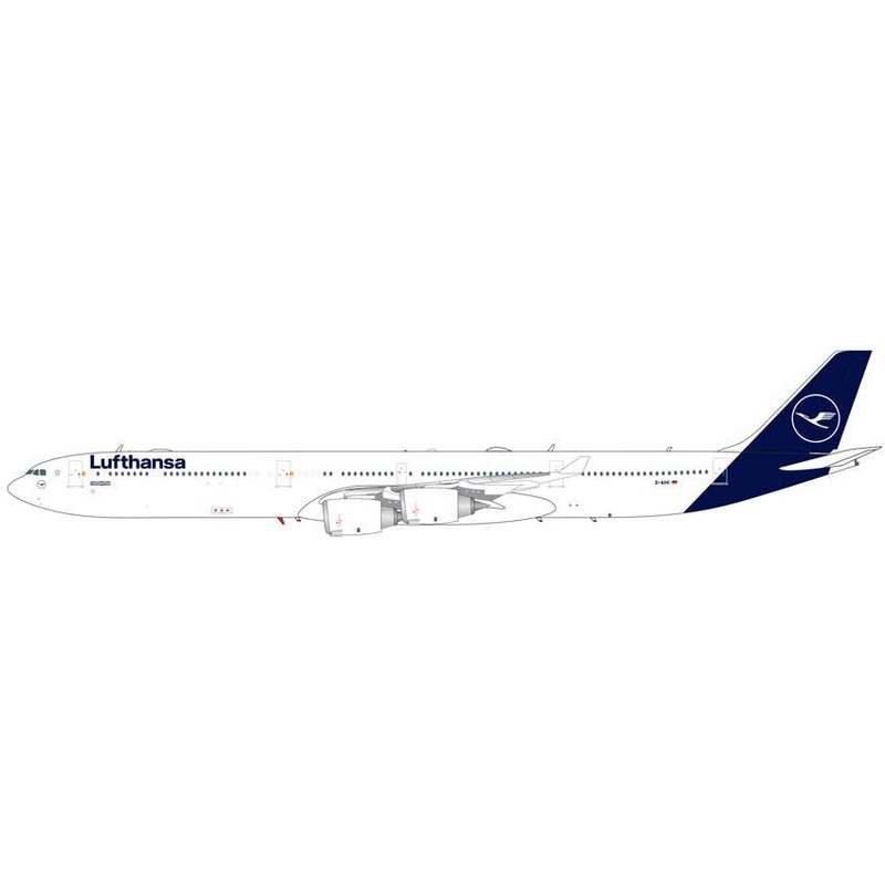 1/200 A340-600 Lufthansa New Colors D-AIHI