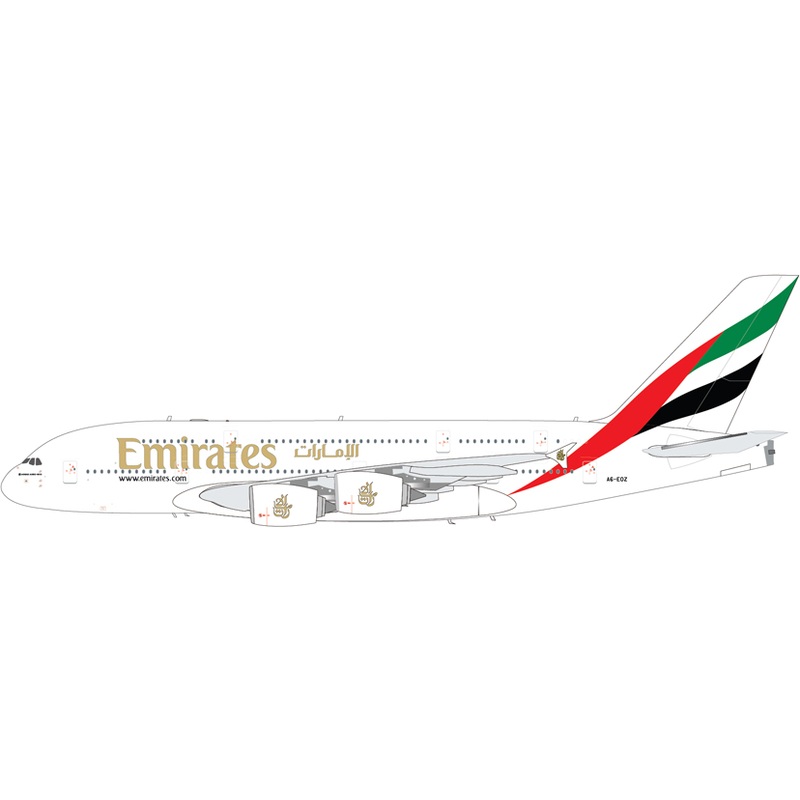 1/200 A380-800 Emirates Airline A6-EOZ