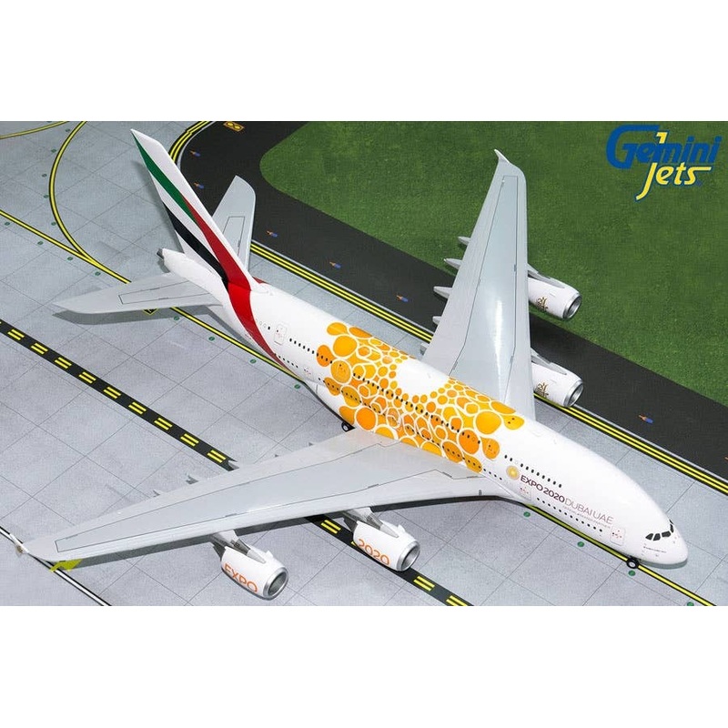 1/200 A380-800 Emirates Airline (Orange Expo 2020) A6-EOU