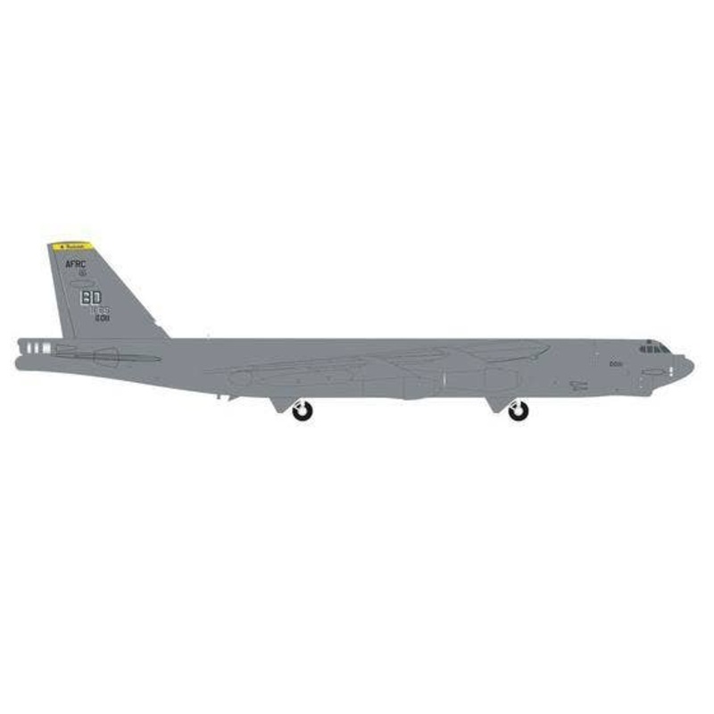 1/200 B-52H USAF 2nd Bomb Wing 11th Bomb Squadron Jiggs Squadron