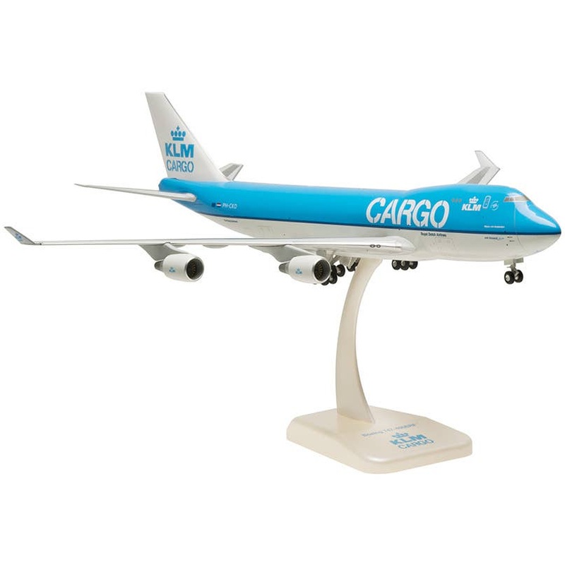 1/200 B747-400ERF KLM Cargo (with Landing Gear & Stand)