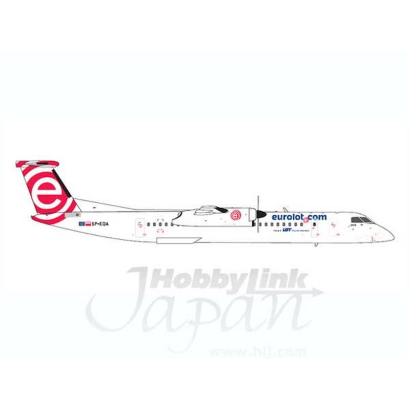 1/200 DASH 8-Q400 Euro Lot SP-EQA