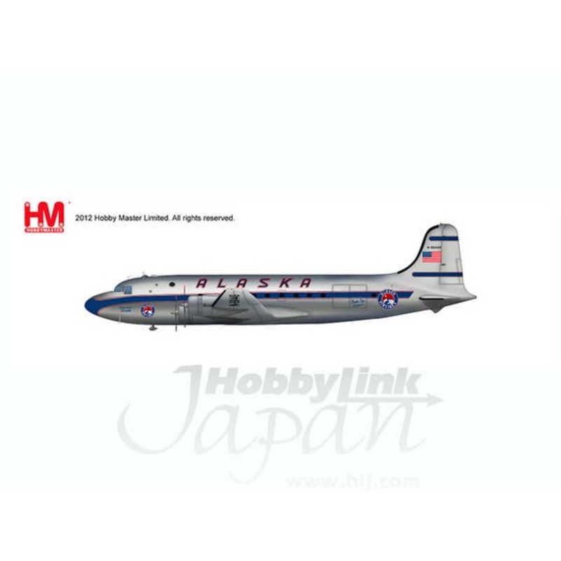 1/200 Douglas DC-4 Alaska Airlines