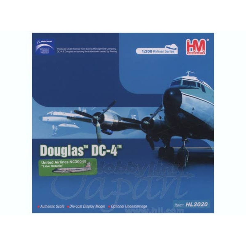 1/200 Douglas DC-4 United Airlines NC30049 "Lake Ontario"