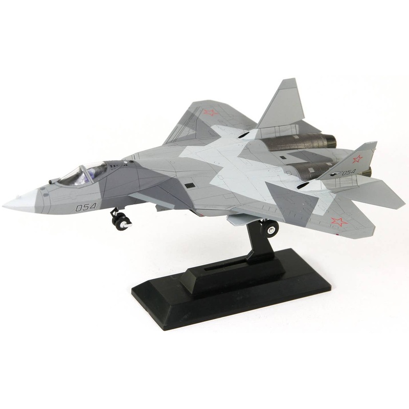 1/144 Russian Air Force Fifth-Generation Jet Fighter Su-57 Completed Model