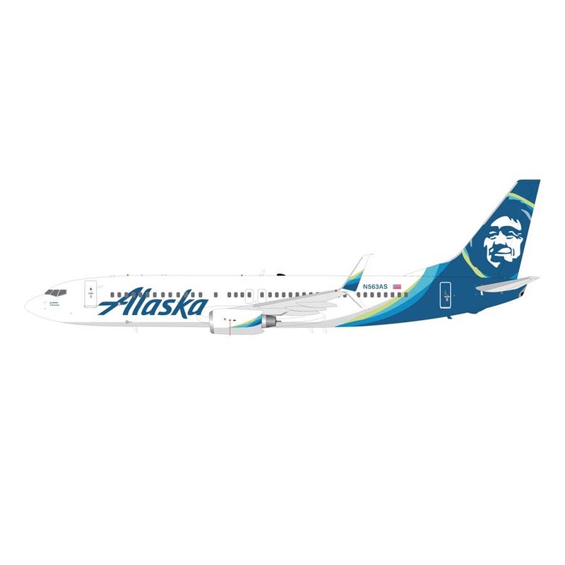 1/200 737-800 (S) Alaska Airlines N563AS new paint