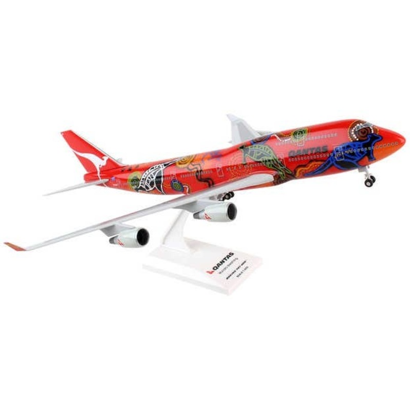 1/200 747-400 Qantas Flight Unaradreaming (With Gear)