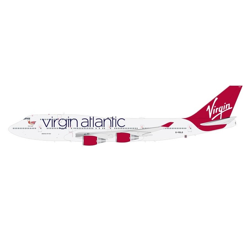 1/200 747-400 Virgin Atlantic Airways Ruby Tuesday G-VXLG