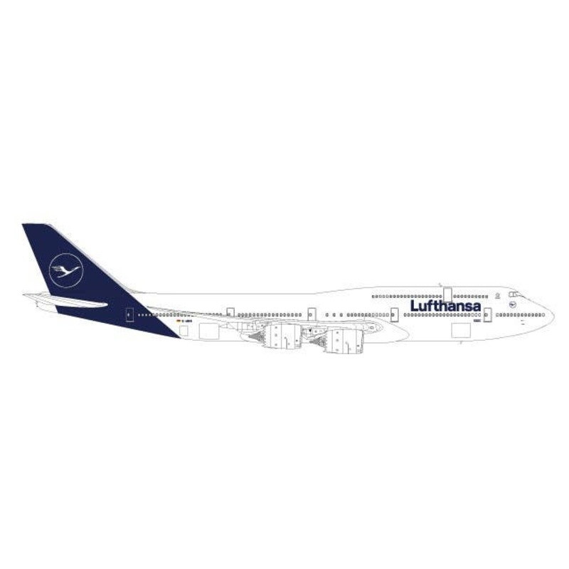 1/200 747-8i Lufthansa Airbus New Colors D-ABYA "Brandenburg"