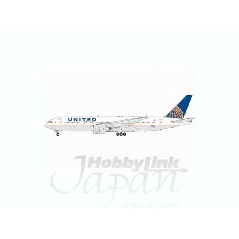 1/200 Boeing 777-200ER United Airlines New Painting N77012