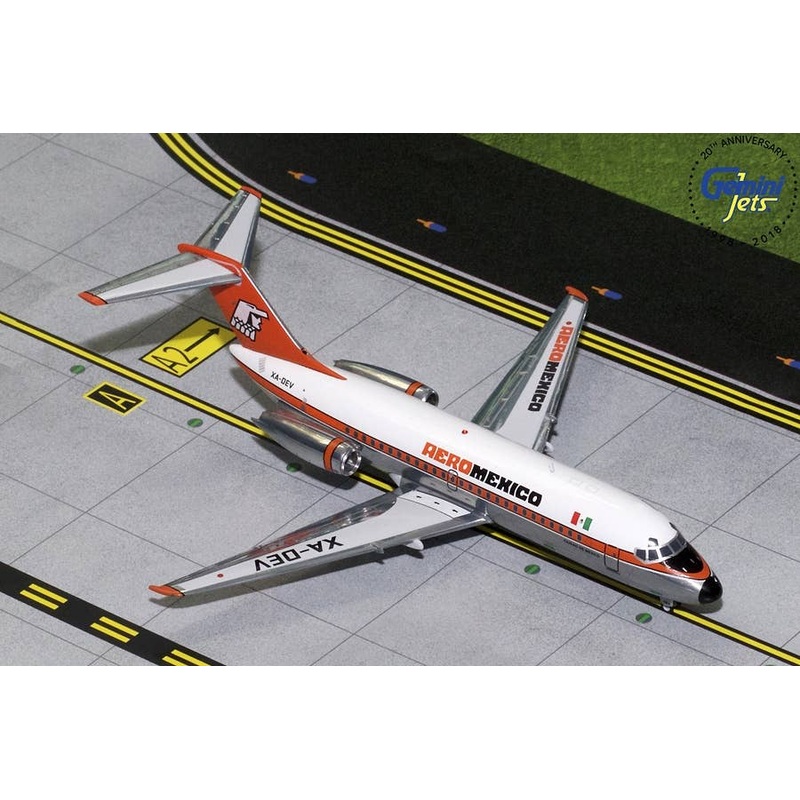1/200 DC-9-15 Aeromexico (Polished) XA-DEV