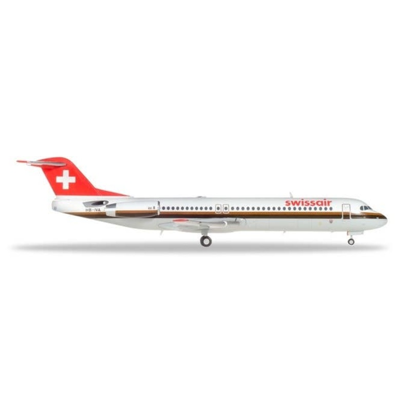 1/200 Fokker 100 Swissair HB-IVA Aarau