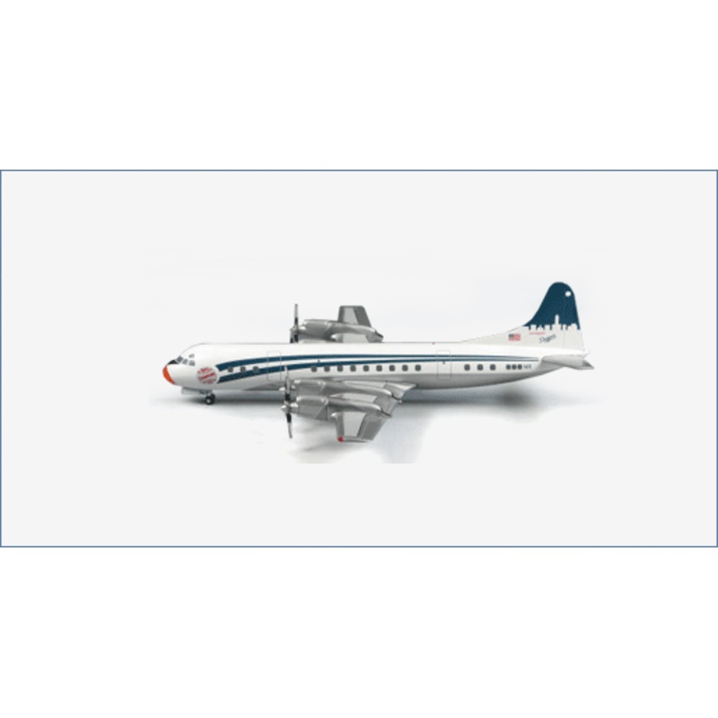 1/200 L-188 Electra LA Dodgers Painting