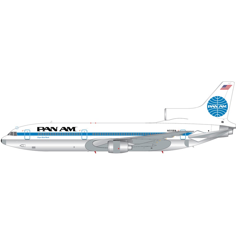 1/200 L1011-500 Pan American World Airways "Clipper Black Hawk" N511PA