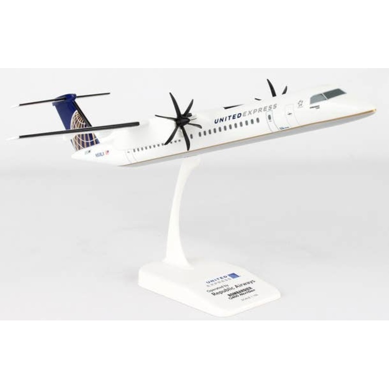 1/100 Dash-8-Q400 United Express New Livery