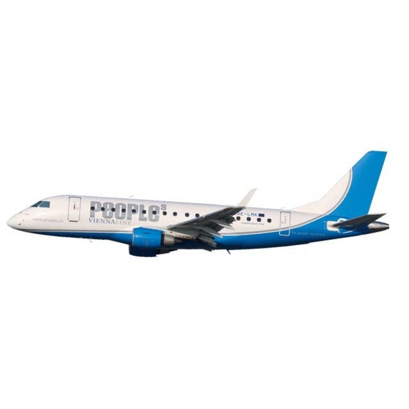 1/100 People's Viennaline Embraer E170 - OE-LMK "Laura" (Left) + OE-LTK "Nora" (Right)