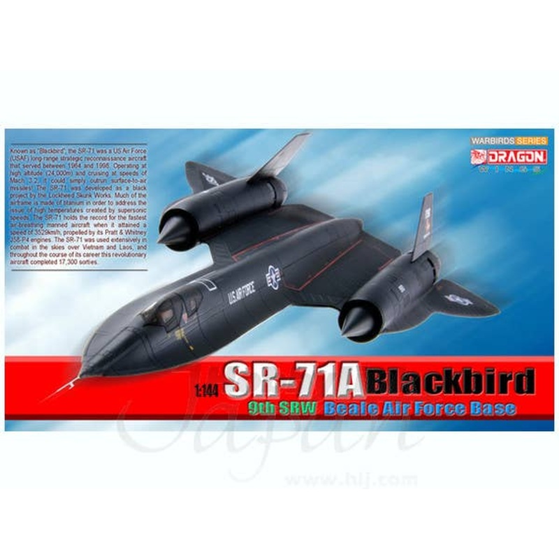 1/144 SR-71A Blackbird 9th SRW Beale Air Force Base