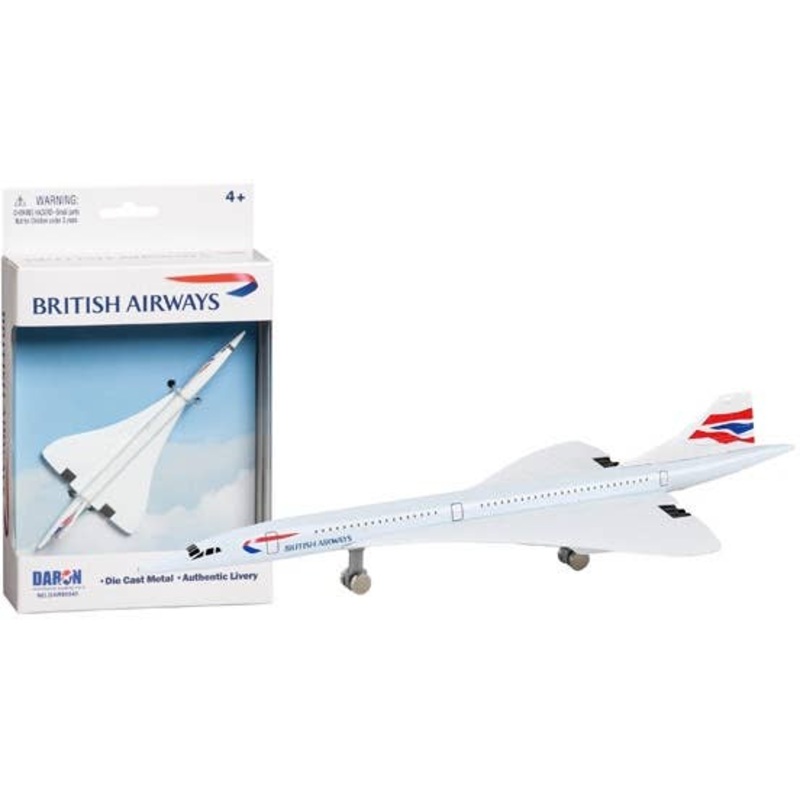 British Airways Concorde Single Plane