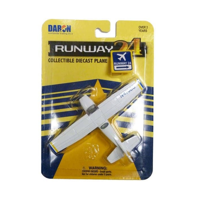Cessna 172 Blue / White (No Runway)