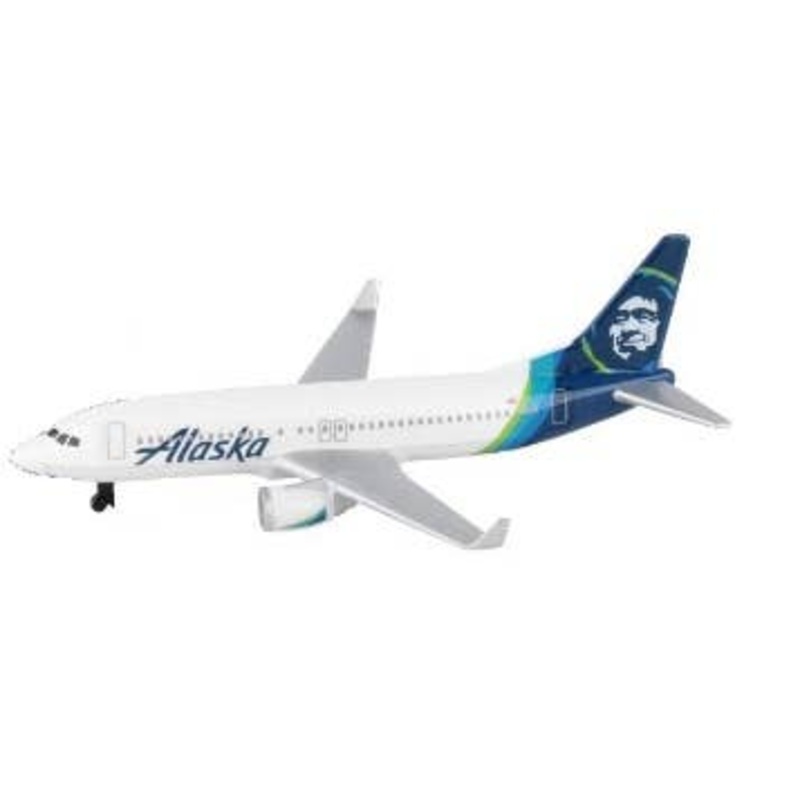 Single Plane Alaska B737-800
