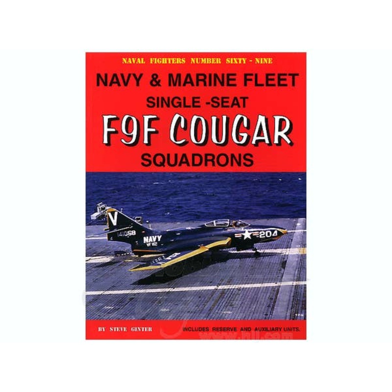 USN/USMC Single-Seat F9F Cougar Squadrons