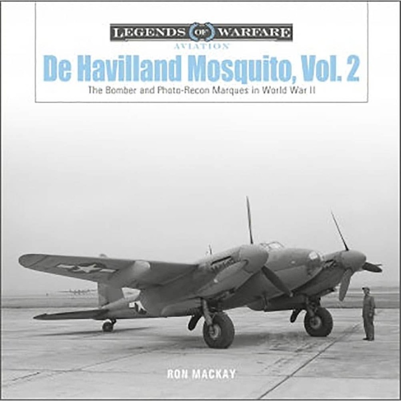 De Havilland Mosquito Vol.2 WW.II Mosquito Bomber & Reconnaissance Aircraft Document Photo Book (Hard Cover)