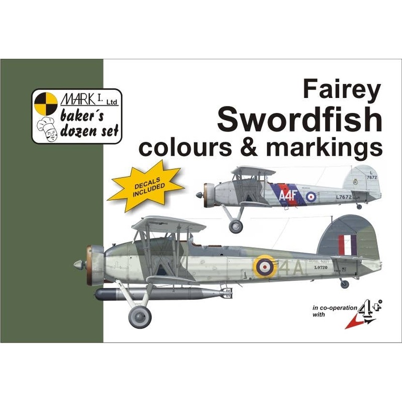 Fairey Swordfish Colours & Markings + Decals 1/48