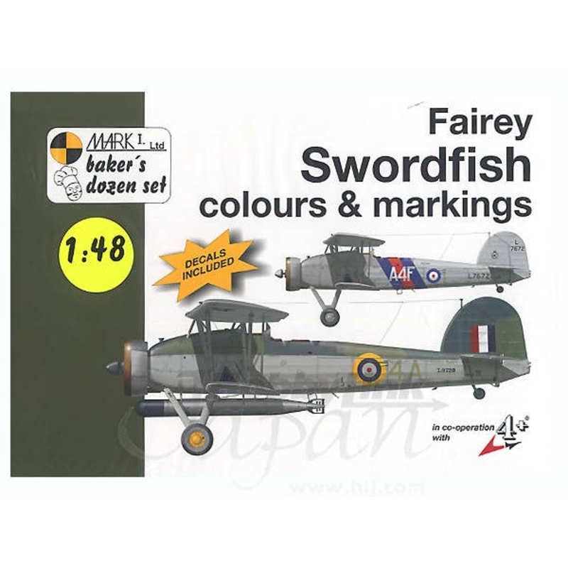 Mark I 1/48 Fairey Swordfish Colors & Markings