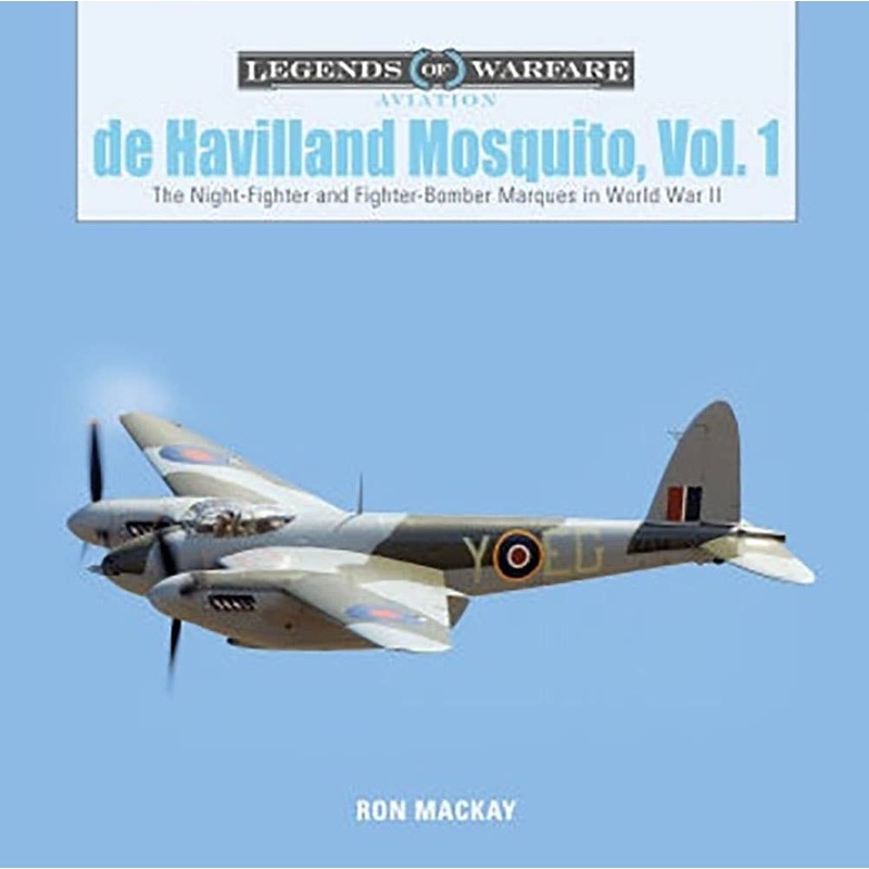 De Havilland Mosquito Vol.1 WW.II Mosquito Nightfighter Type & Fighter Bomber Type Document Photo Book (Hard Cover)