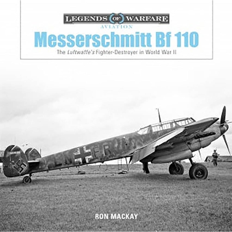 Messerschmitt Bf110 World War II Luftwaffe Heavy Fighter Document Photo Book (Hard Cover)