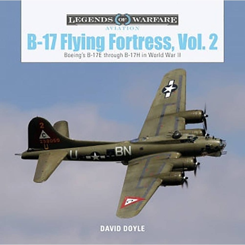 B-17 Flying Fortress Vol.2 From World War II B-17E to B-17H Photograph Collection (Hard Cover)
