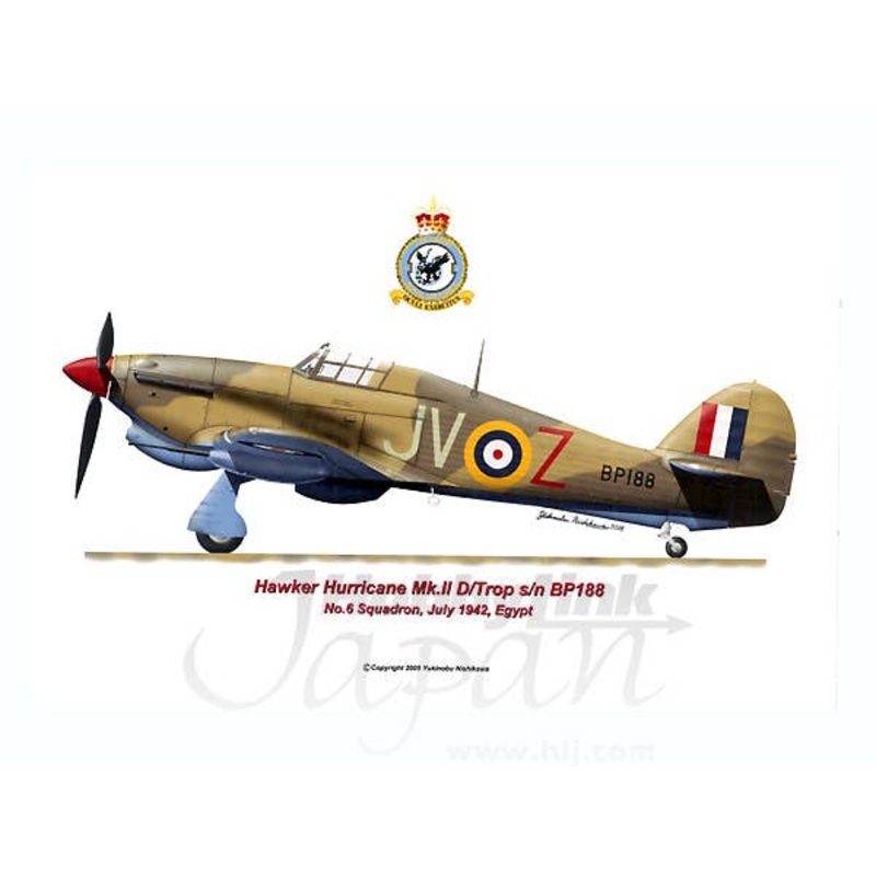 Hurricane MkII D Trop D JB Z BP188