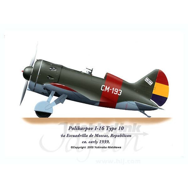 Polikarpov I-16 Type 10 CM193